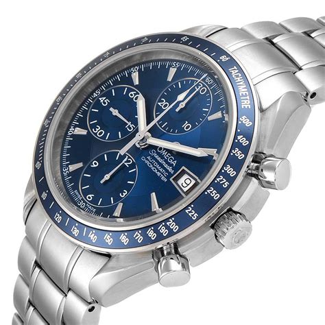 omega speedmaster blue dial